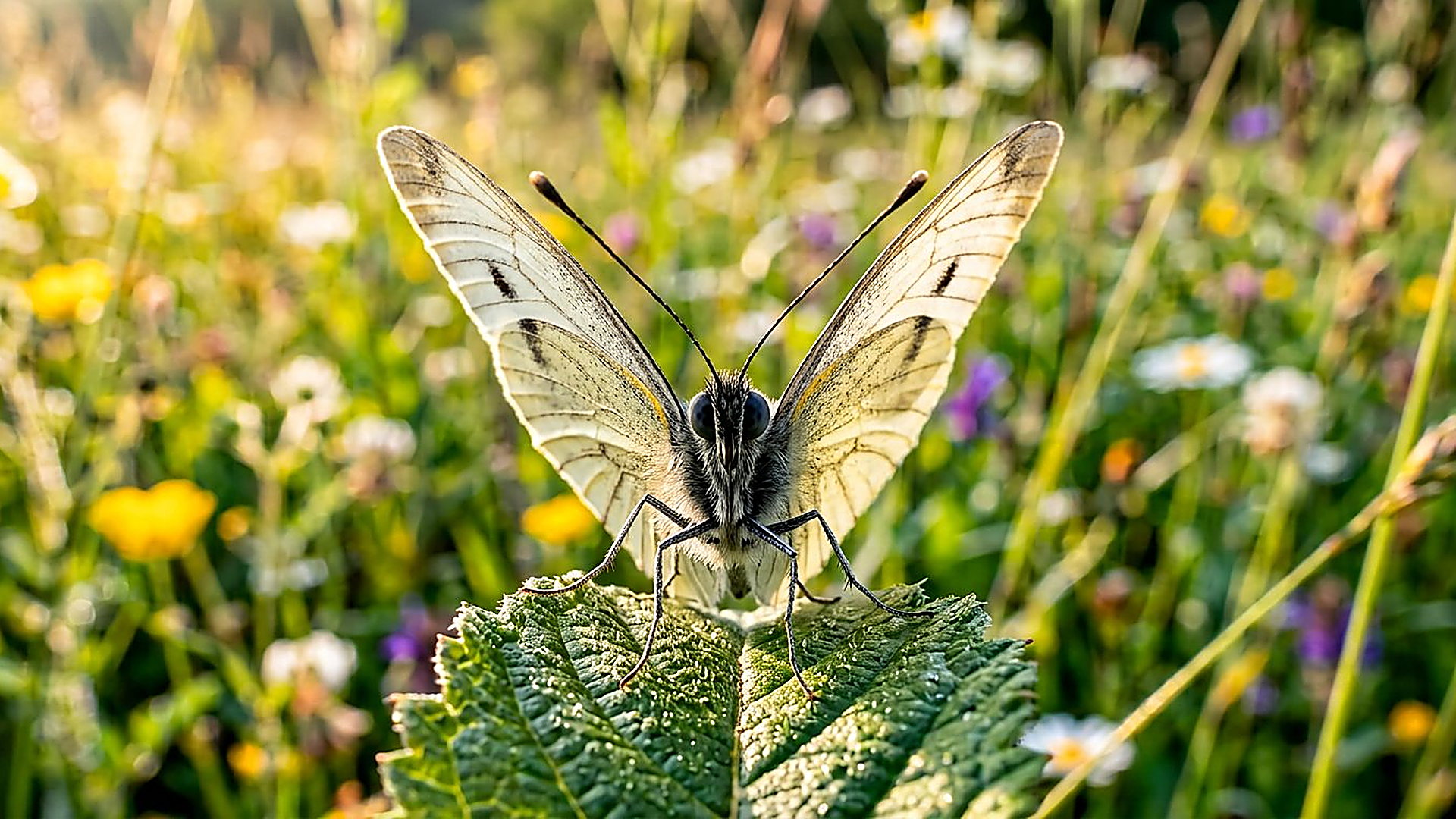 Les ailes en V qui aident à capter la lumière — reconstitution numérique