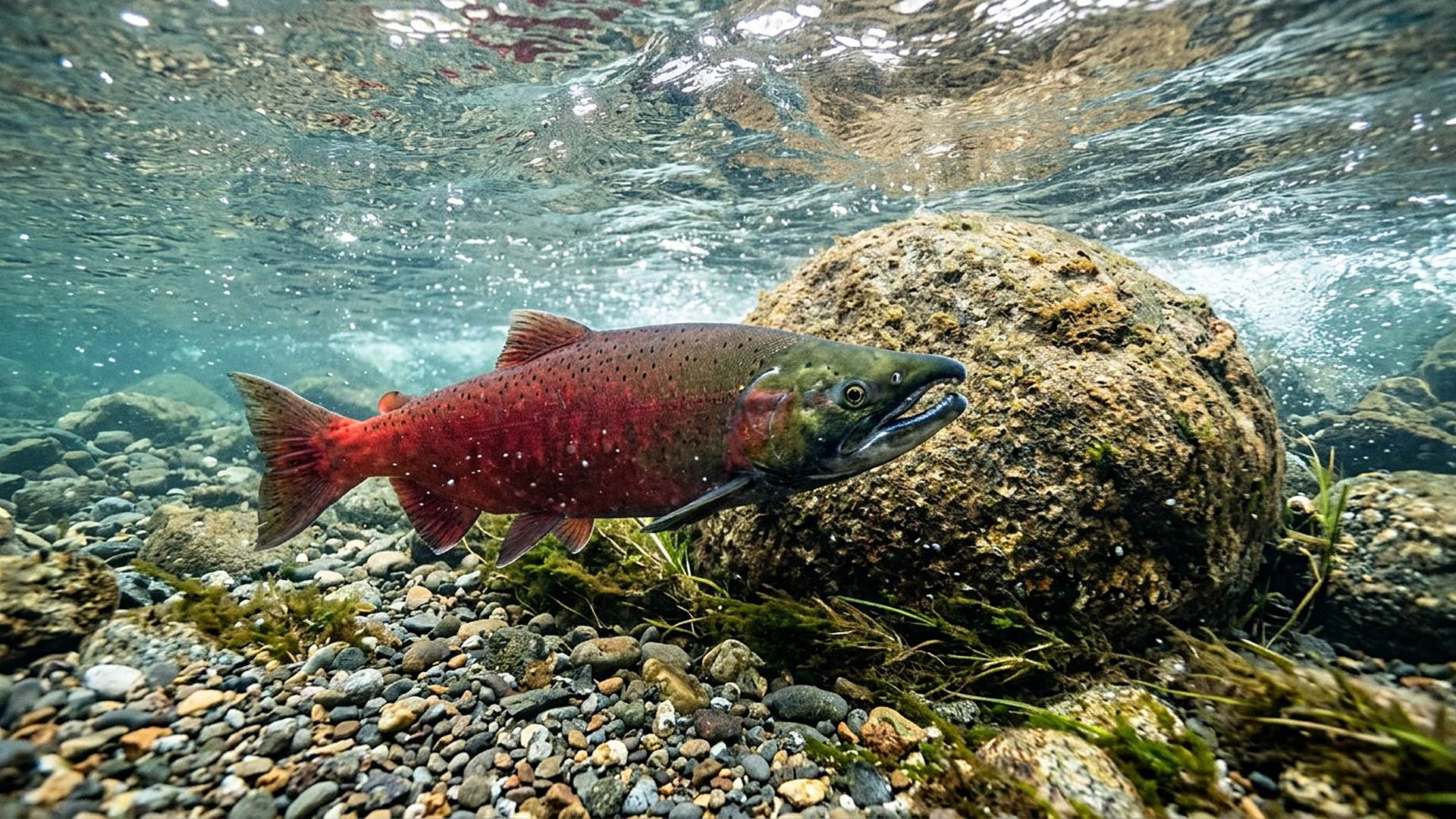 Nager dans les remous, retrouver sa rivière — reconstitution numérique